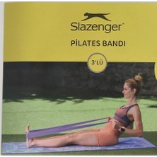 Pilates Bandı Seti 3'lü Ucu Açık (Kutulu)