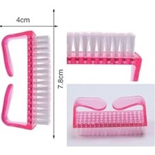 Pratik Ev Tırnak Toz Fırçası, Pembe