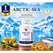 Forever Living Products Arctic Sea Omega-3 Balık Yağı ve E Vitamini İçeren Takviye Edici Gıda 120 Softgel
