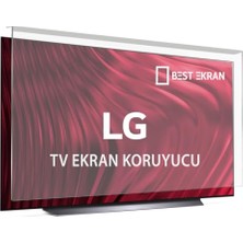 Pratik Ev Lg OLED77C46LA Tv Ekran Koruyucu - Lg 77 Inç OLED Evo Webos Tv Ekran Koruyucu