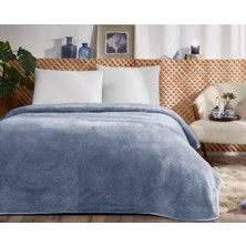 Özdilek Battaniye Trendy Soft Çift Kişilik Indıgo