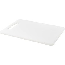 Pratik Ev Legıtım Doğrama Tahtası, Beyaz, 34X24 cm (13 ½x9 ½ Inç)