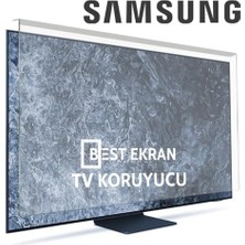 Pratik Ev 75QN90F Uyumlu 75 Inç 189 cm 190 Ekran Kırılmaz Smart QLED Tv Koruyucu QE75QN90FATXTK