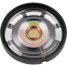 Pratik Ev 8 Ohm 0.5W 29 mm Yuvarlak Mini Hoparlör, 8 Ohm Empedans, 0.5W Güç, 29 mm Çap