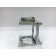 MiraLive Nikula-20 mm Büyüteç Lup Dokumacı Büyüteci Full Çelik Katlanabilir TH9007A