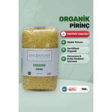 Soul Kitchen Organik Ürünler Organik Pirinç Katkısız 750 g