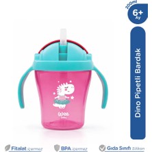 Wee Baby Pipetli Bardak 200 ml - Pembe