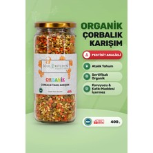 Soul Kitchen Organik Ürünler Organik Çorbalık Tahıl Karışımı Cam Kavanoz Katkısız 400 g