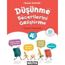 TeknoKapsül Okyanus Yayınları 4. Sınıf Junior Master Düşünme Becerilerini Geliştirme Genel Yetenek