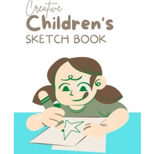 Pratik Ev For Children Chıldren Sketchbook Blank Wide Softcover Sketchbook