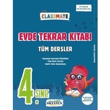 TeknoKapsül Okyanus Yayınları 4. Sınıf Tüm Dersler Classmate Evde Tekrar Kitabı