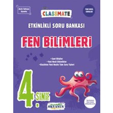 TeknoKapsül Okyanus Yayınları 4. Sınıf Fen Bilimleri Classmate Etkinlikli Soru Bankası