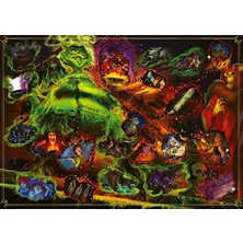 Pratik Ev 168903 1000 Parçalı Puzzle Disney Villains: Horned King, Renkli
