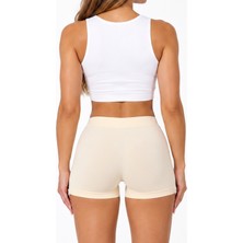 Gymhams Kadın Dikişsiz Seamless Boxer Külot, Iç Çamaşırı – Ince, Esnek ve Yumuşak Dokulu Kısa Boxer Şort