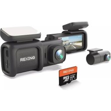 Pratik Ev Dt2 Fhd 1080P Araç Kamerası + 32GB Sd Kart