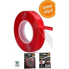 Tiran Çift Taraflı Silikon Bant Basınca Duyarlı Yapışkan Akrilik Köpük