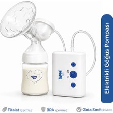 Wee Baby Elektrikli Göğüs Pompası Tekli Süt Sağma Makinesi (Full Silikon Kalkan)