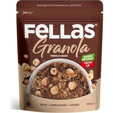 Pratik Ev Granola Fındık ve Kakao 200 G
