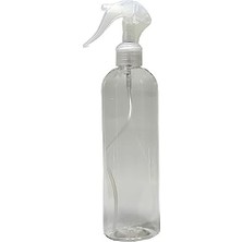 Pratik Ev Boş Pet Şişe Ambalaj 400 ml ve Valf Sprey, 10 Adet Takım