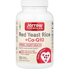 Jarrow Formulas, Red Yeast Rice + COQ10, 120 Veggie Capsules