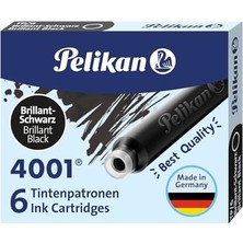 Pratik Ev Kartuş Serisi TP6X Dolmakalem Kartuşu, Siyah