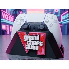 Dlc 3d Design Gta 6 Temalı Ps5 Kol Standı - Özel Tasarım Gta 6 Kontrolcü Standı, Playstation 5 Oyuncu Aksesuarı Kol Tutucu Joystick