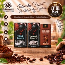 Çukurovam Kahve 1xmenengiç Kahvesi 500G 1xdibek Kahvesi 500G 1xçikolata Aromalı Türk Kahvesi 250G 3'lü Set