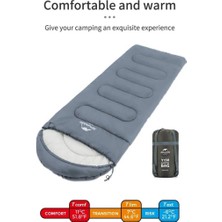 Madfox Naturehike Y150L Zarf Tarzı Kapüşonlu Pamuklu Uyku Tulumu -6°c