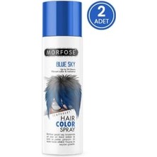 Pratik Ev Mavi Renkli Mech Saç Spreyi Blue Sky, 24 Saate Kadar Etkili, 150 Ml, 2 Adet