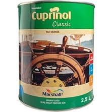 Pratik Ev Cuprinol Classic Yat Vernik Ahşap Verniği Parlak
