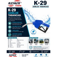 Kemos Otomatik Adblue Tabancası 1/2"