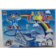 Can Oyuncak Jolly Penguen Işıklı Hareketli Sesli Oyun Renkli Hayvanlar ve Doğa Temalı