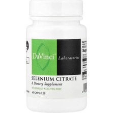 Da Vinci Labs Davinci Laboratories, Selenium Citrate, 60 Capsules (200 Mcg Per Capsule)