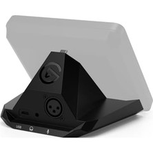 Pratik Ev Xlr Dock, Stream Deck +, Xlr-To-Usb Mikrofon Arayüzü, Özelleştirilebilir Ses Mikseri, 75 Db Kazanç, Phantom Power, Clipguard, Mac/pc, Akış Güvertesi Dahil Değildir