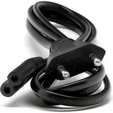 Pratik Ev 5 Metre 5mt 2 Pinli Teyp Işildak Fişi C7 Radyo/yazıcı/ışildak Ps4/ps3/ps2/teyp Power Güç Kablosu