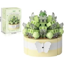 Pratik Ev Micro Block Bitki Serisi 1254 Çiçek Buketi 323 Parça Oyuncak Yapım Seti FFP-1254
