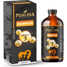 Pratik Ev Kedi ve Köpek Için Somon Yağı Takviyesi; Omega 3-6, Biyotin, B Kompleks, Çinko, Selenyum, Kolajen, C ve D3 Vitaminli, Sıvı Form, 150 ml