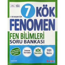 Fenomen Okul Yayınları Kök Fenomen 7. Sınıf Fen Bilimleri Soru Bankası