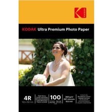 Kodak Ultra Premium (Glossy) Parlak 10X15 260GR Fotoğraf Kağıdı