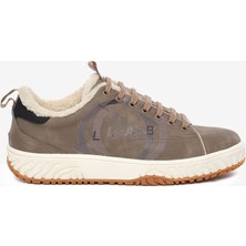 GRY Lab Erkek Kahverengi Hakiki Deri Sneaker Ayakkabı 6K1CA20361