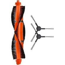Pratik Ev Mop Pro STYJ02YM Xiaomi, Viomi Se Uyumlu Yedek Ana Fırça ve Yan Fırça-3 Parça