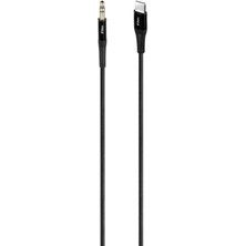 Pratik Ev Aux - Usb-C Ses Kablosu 100 cm Siyah
