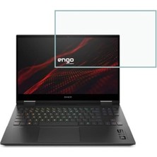 Pratik Ev Hp Omen 15.6 Inç ile Uyumlu Ekran Koruyucu Notebook; 9h Temperli Kırılmaz Esnek Nano Cam, Çizilmeye ve Darbeye Dayanıklı Laptop Koruma, Hd Şeffaf