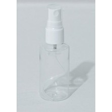 Pratik Ev Şişe, 50 ml Kolonya Boş Plastik Sprey 10 Adett