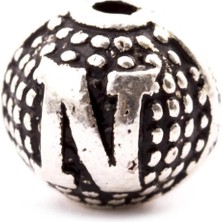 Zero Land Csmo-Tex 8 mm Metal Harf - Metal Tesbih Harfi - N