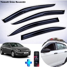 Caraks Opel Astra H Hb Krom Cam Rüzgarlığı Abs Nikelajlı Mügen Cam Rüzgarlığı 2004-2015 Arası + Ebrayn 150ML Koku