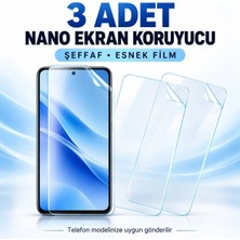 Ridata Realme C55 Uyumlu 3 Adet Şeffaf Nano Ekran Koruyucu