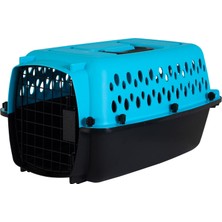 Pet Porter Moda Köpek Kulübesi 19, Tüplü Mavi, 4,5 Kg'a Kadar Evcil Hayvanlar Için, Abd'de Üretilmiştir