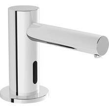VitrA A44699 Origin Temassız Sıvı Sabunluk Tezgah Üzeri, Elektrikli, Kısa, Krom