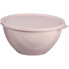 Moon Star Elegance Kapaklı Yoğurt Mayalama Kabı Yemek Saklama Kabı 2,5LITRE-RBK-312 Açık Gül Kurusu